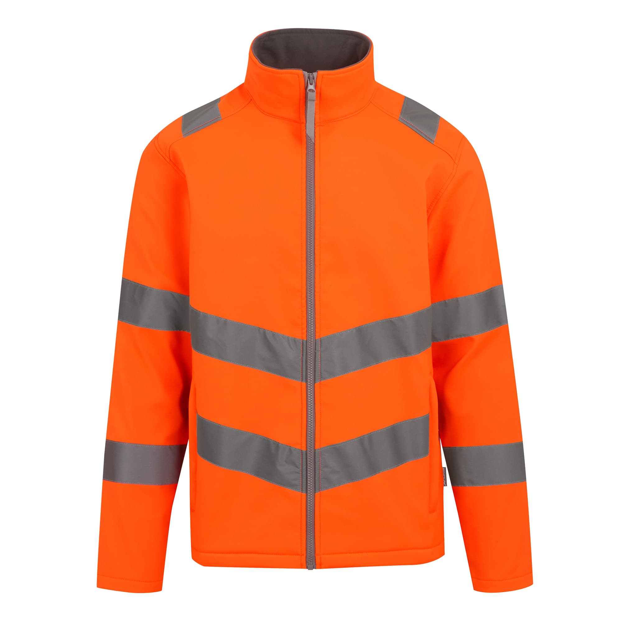 Pro Contract Hi-Vis Ablaze 2L Softshell Jacket — Orange