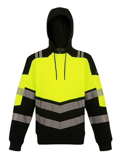 Hi-Vis X-Pro Hoodie (Class 2) — Black