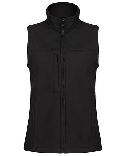 Women´s Flux Softshell Bodywarmer — All Black