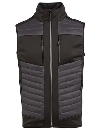 E-volve Unisex Thermal Hybrid Bodywarmer — Ash (Heather)