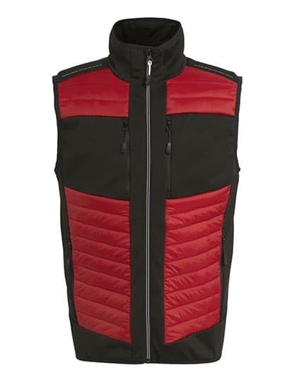 E-volve Unisex Thermal Hybrid Bodywarmer — Classic Red