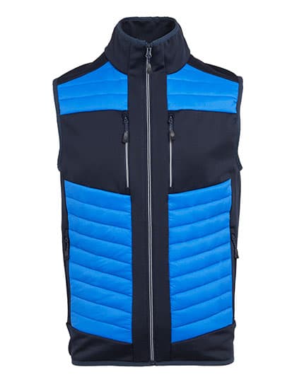 E-volve Unisex Thermal Hybrid Bodywarmer — Strong Blue