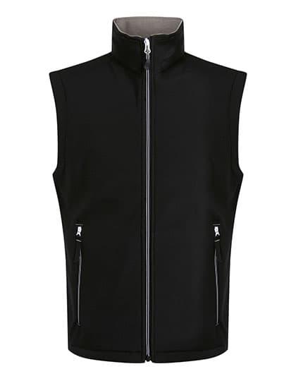 Ascender 2-Layer Softshell Bodywarmer — Black
