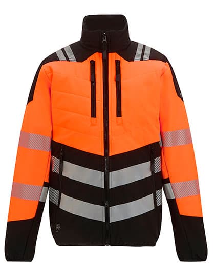 Hi-Vis X-Pro Hybrid Jacket- Class 2 — Black