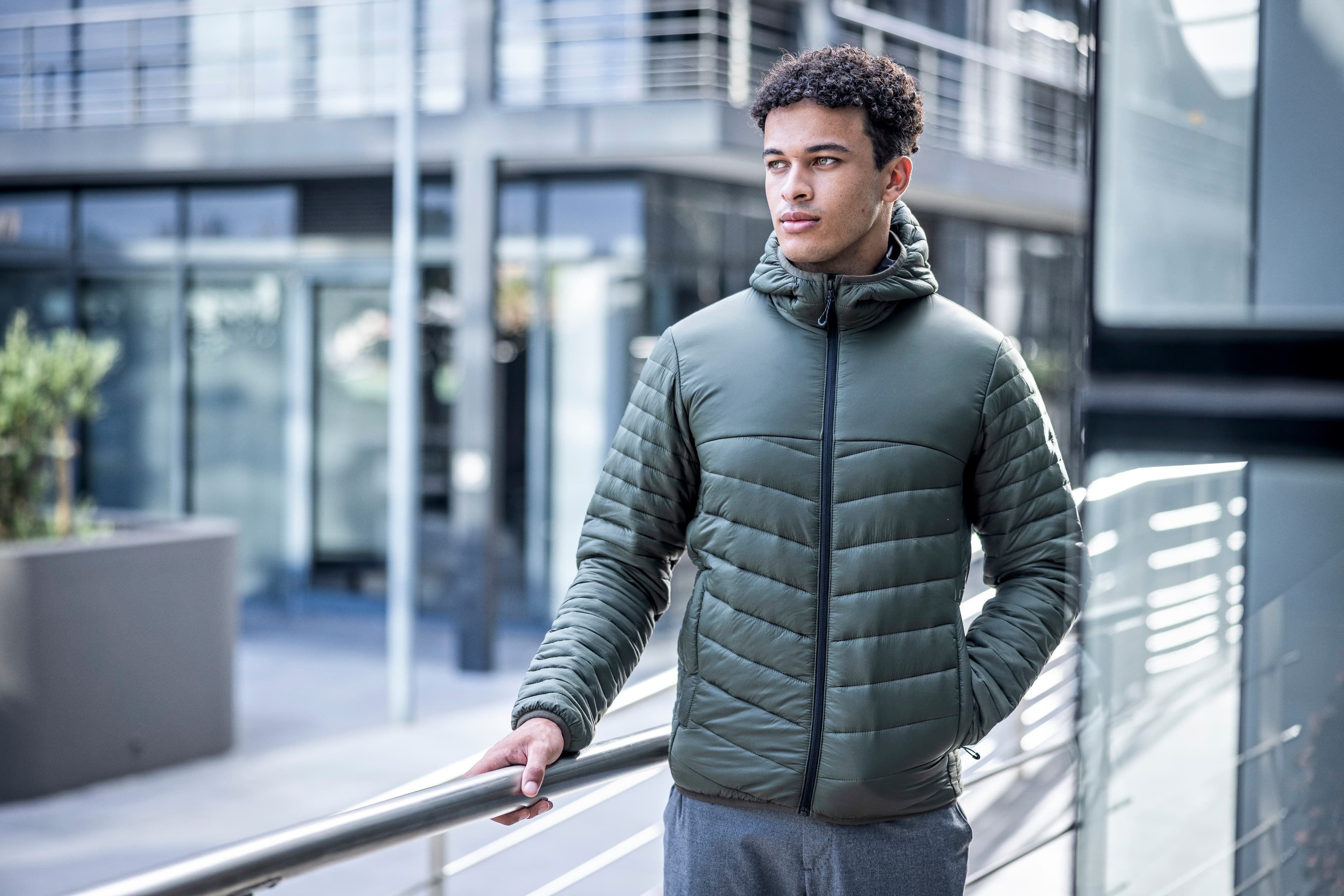 Loftlite Hooded Baffle Jacket