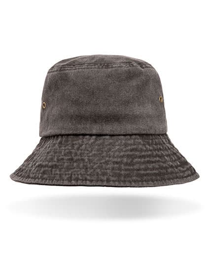 Pure Cotton Vintage Bucket Hat — Vintage Black
