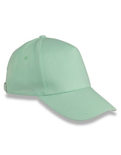 5-Panel Organic Cotton Cap — Mint