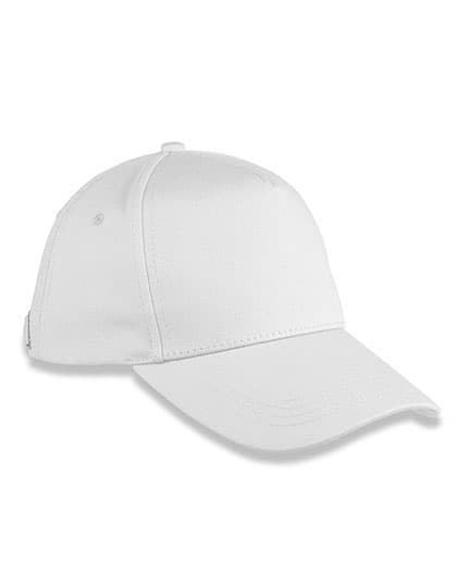 5-Panel Organic Cotton Cap — White