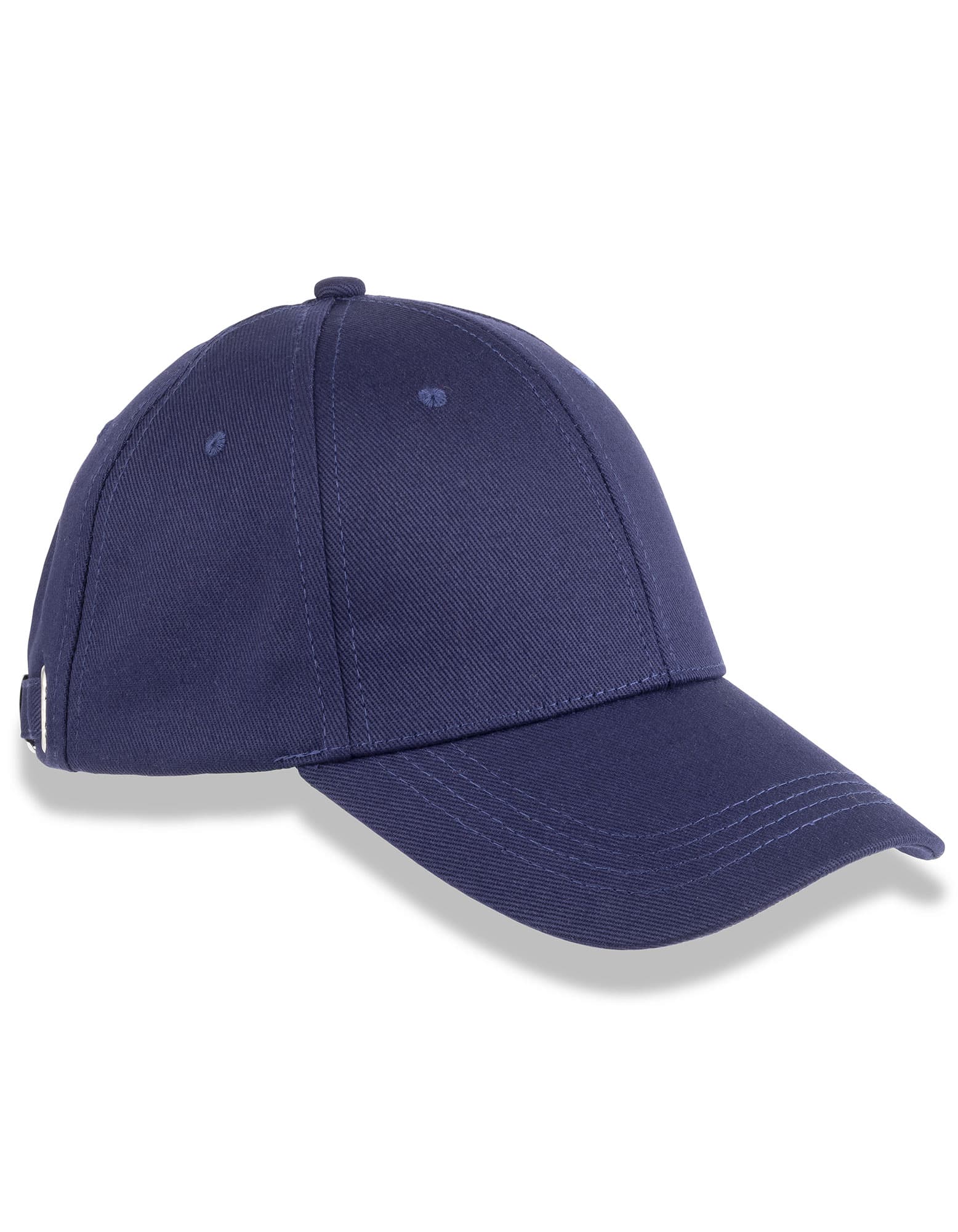 6-Panel Organic Cotton Cap — Navy