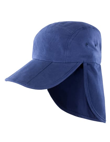 Fold Up Legionnaires Cap — Royal