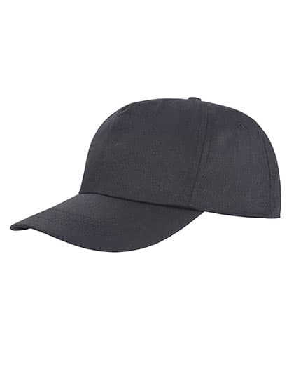 Houston 5-Panel Cap — Black