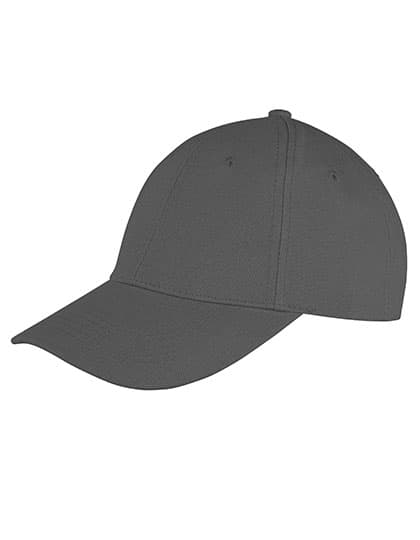 Memphis Brushed Cotton Low Profile Cap — Charcoal