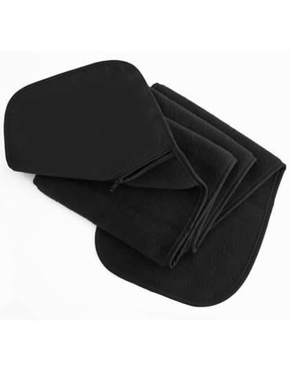 Polartherm™ Scarf With Zip Pocket — Black