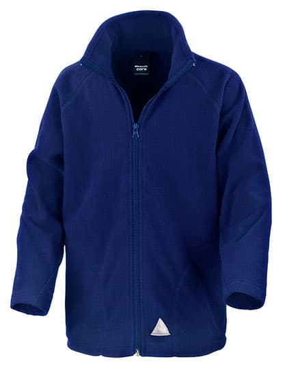 Junior Microfleece Jacket — Royal