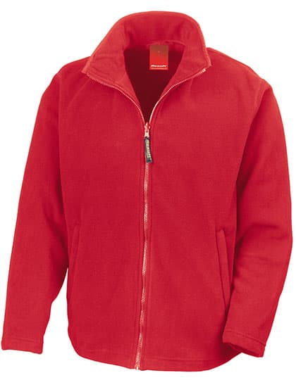 Horizon High Grade Microfleece Jacket — Cardinal Red