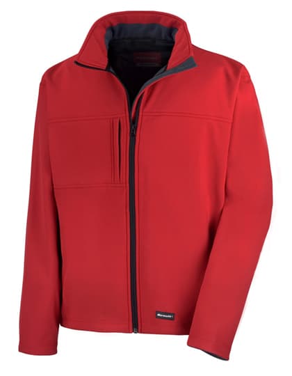 Classic Soft Shell Jacket — Red