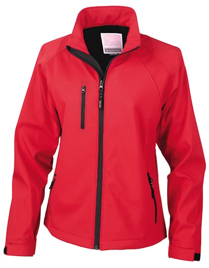 Women´s Base Layer Soft Shell Jacket — Red