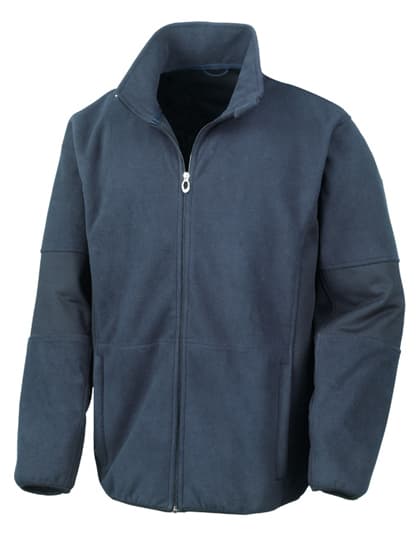 Osaka Combed Pile Soft Shell Jacket — Navy