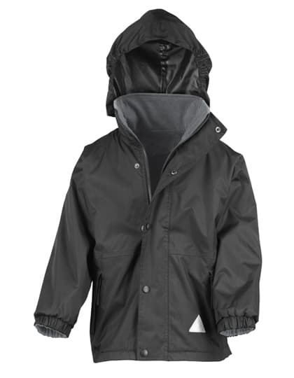 Junior Stormdri 4000 Recycled Coat — Black