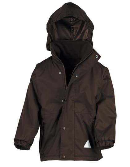 Junior Stormdri 4000 Recycled Coat — Brown
