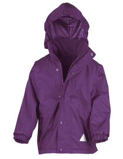 Junior Stormdri 4000 Recycled Coat — Purple