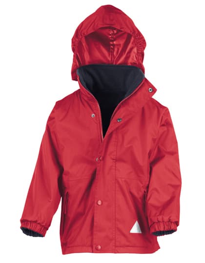 Junior Stormdri 4000 Recycled Coat — Red