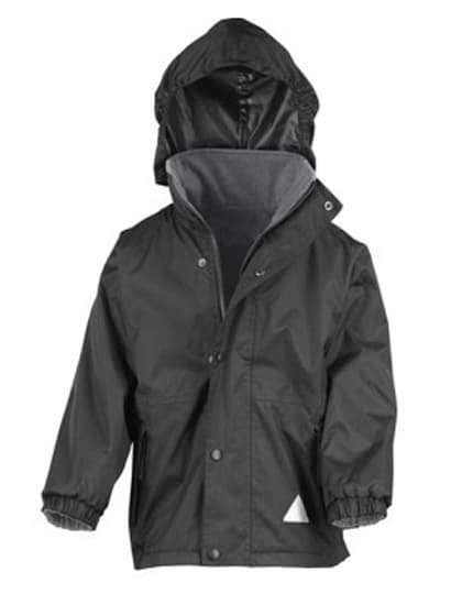 Youth Stormdri 4000 Recycled Coat — Black