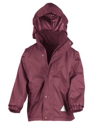 Youth Stormdri 4000 Recycled Coat — Burgundy