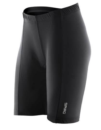 Women´s Padded Bikewear Shorts — Black