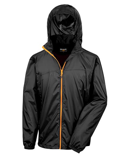 Urban HDi Quest Lightweight Stowable Jacket — Black