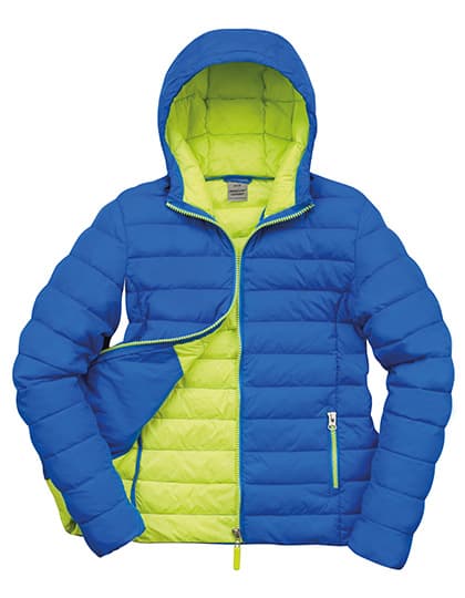 Women´s Snow Bird Hooded Jacket — Ocean Blue