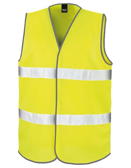 High Vis Safety Vest — Fluorescent Yellow