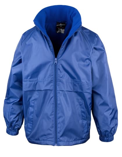 Junior Microfleece Lined Jacket — Royal