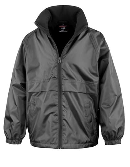 Youth Microfleece Lined Jacket — Black