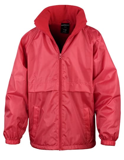Microfleece Lined Jacket — Red