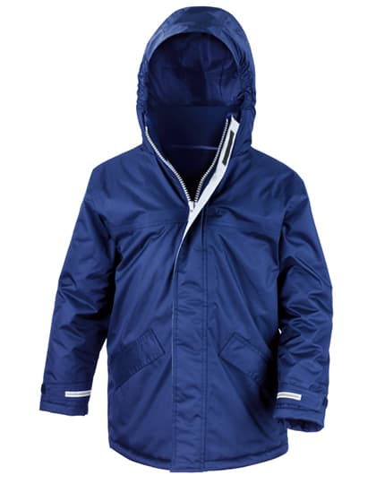Youth Channel Parka — Royal