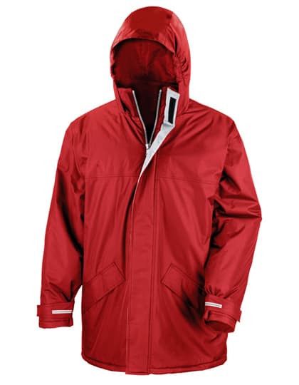 Channel Parka — Red