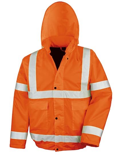 High Vis Winter Blouson — Fluorescent Orange
