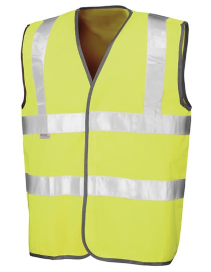 Safety Hi-Vis Vest Using 3M™ — Fluorescent Yellow