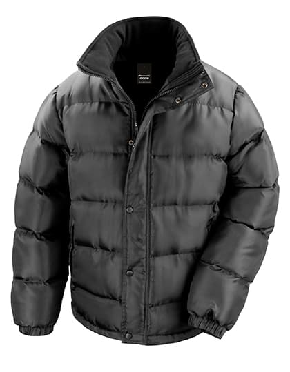 Nova Lux Padded Jacket — Black