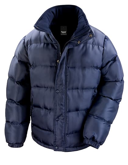 Nova Lux Padded Jacket — Navy