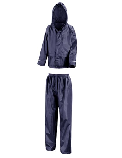 Junior Rain Suit — Navy