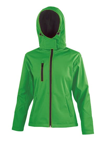 Women´s TX Performance Hooded Soft Shell Jacket — Vivid Green