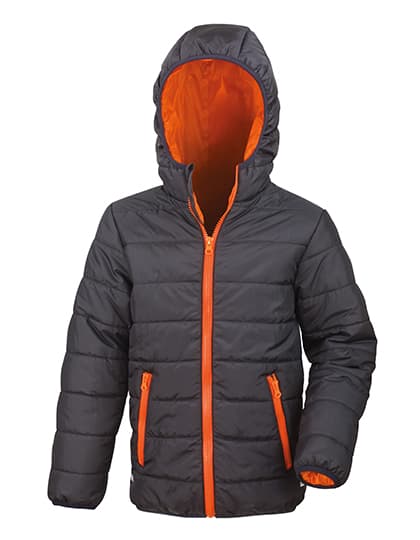 Youth Soft Padded Jacket — Black