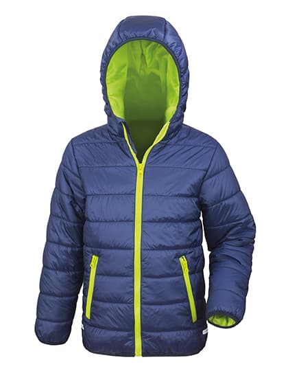 Youth Soft Padded Jacket — Navy
