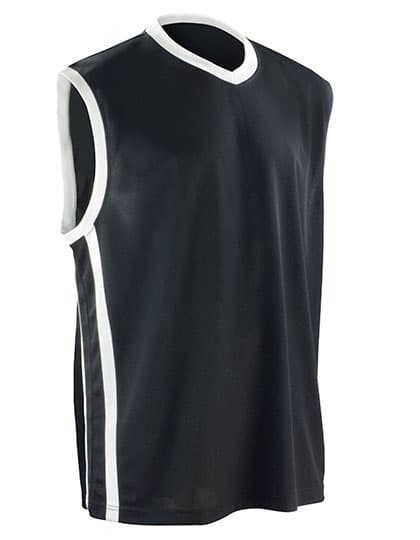Men´s Basketball Quick Dry Top — Black