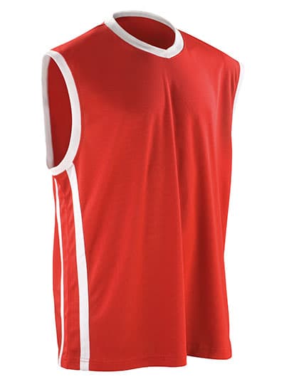 Men´s Basketball Quick Dry Top — Red
