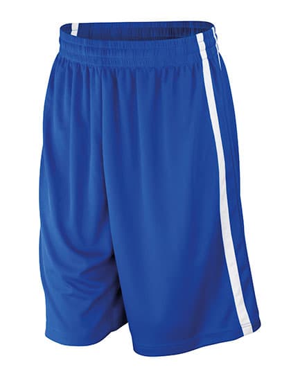 Men´s Basketball Quick Dry Short — Royal