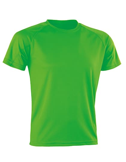 Impact Aircool Performance Tee — Fluorescent Green