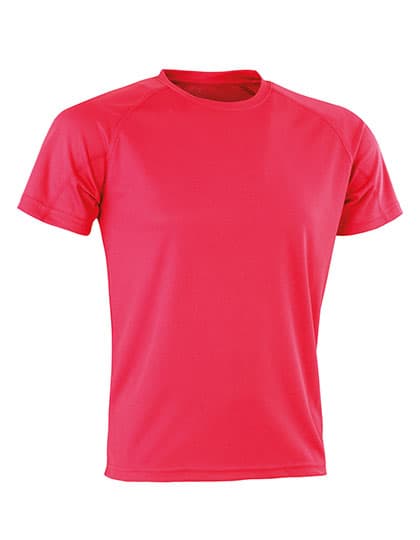 Impact Aircool Performance Tee — Fluorescent Pink